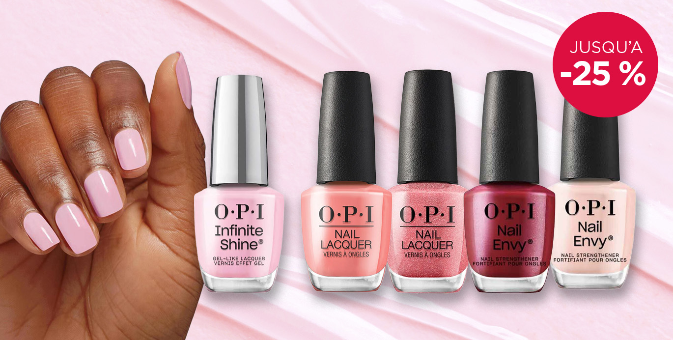  Offres sur les ongles : jusqu'a -25 %