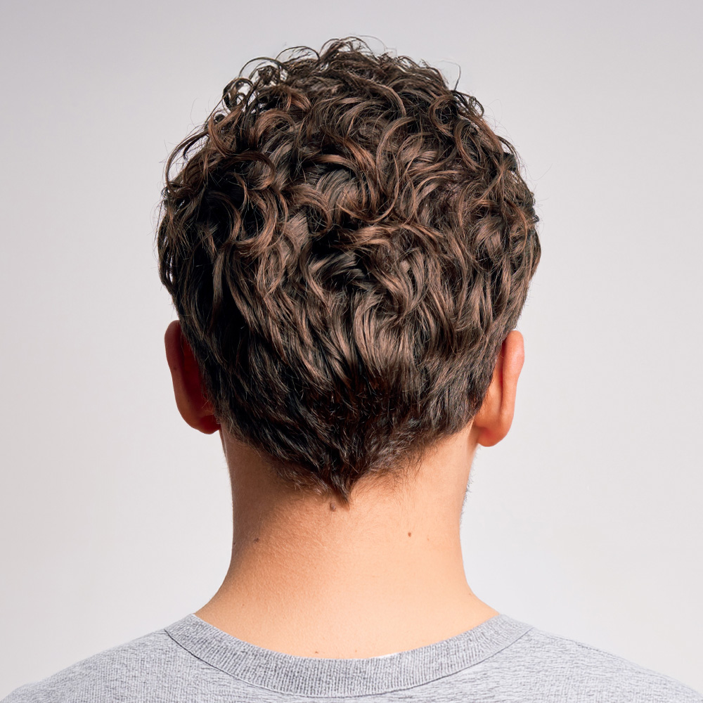 Cheveux ondulés