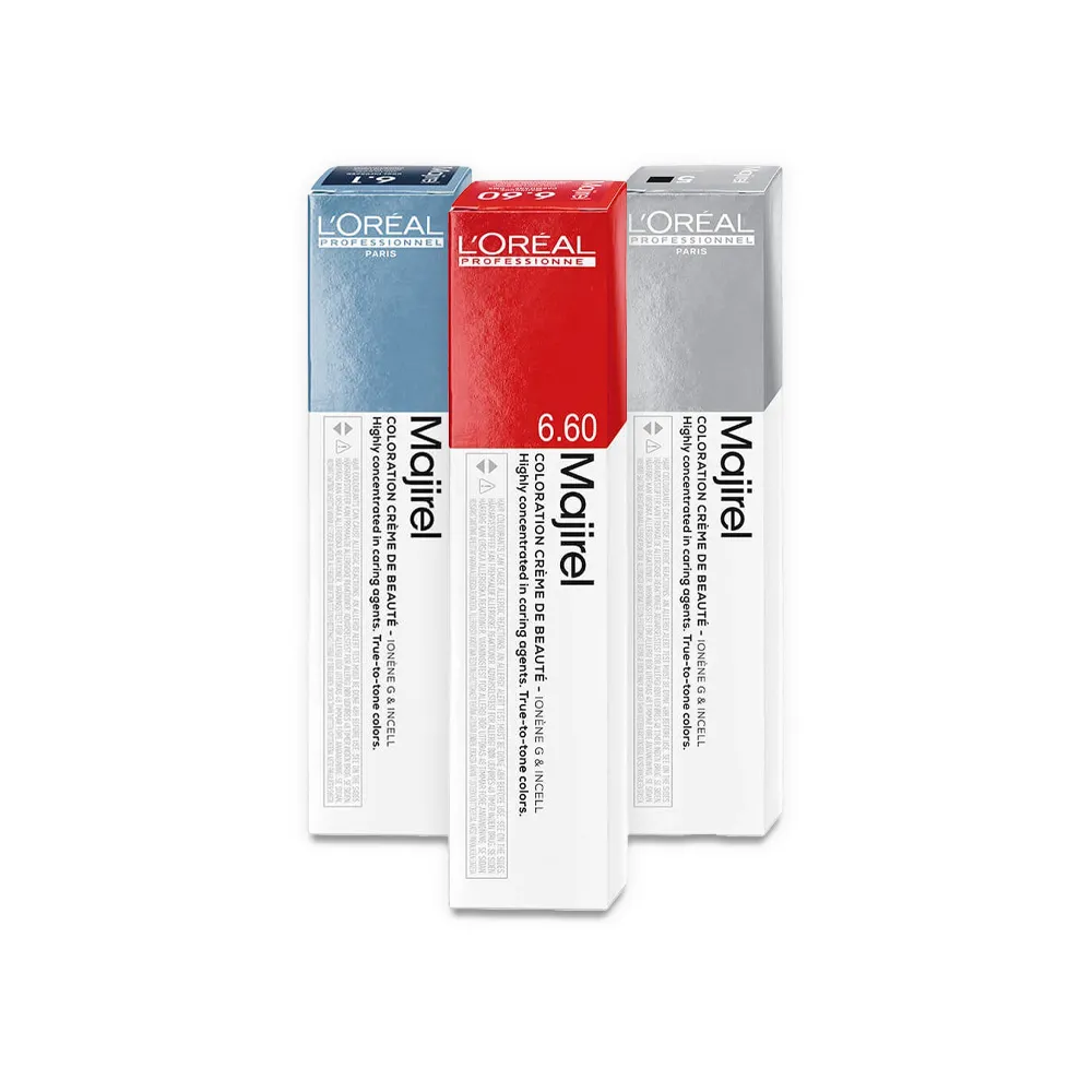 Gamme L’Oréal Professionnel Majirel Coloration Permanente Crème De Beauté