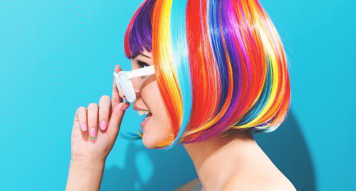La coloration pour cheveux