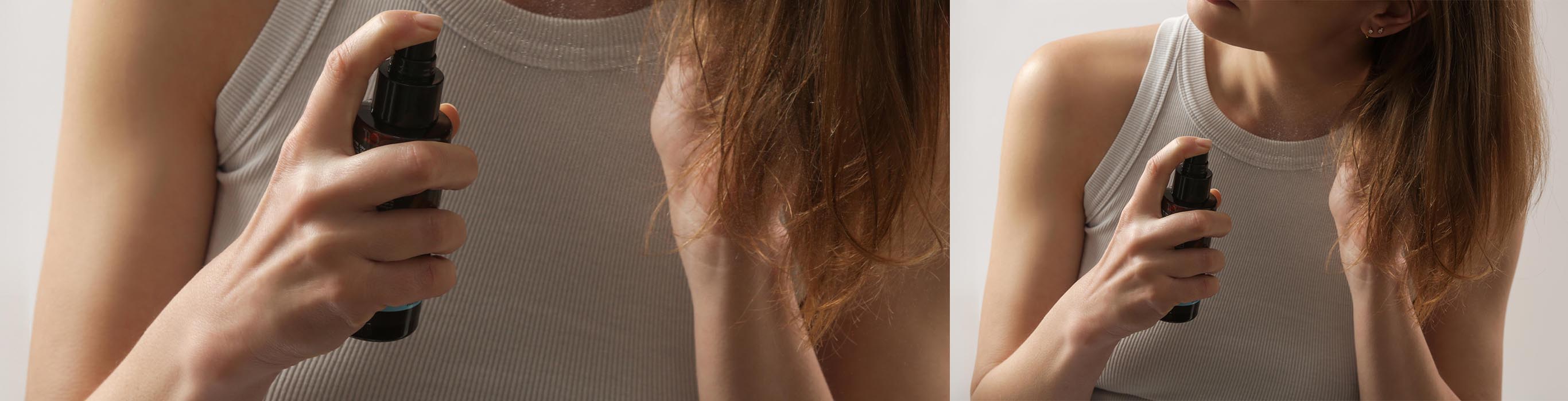 soigner les pointes des cheveux secs