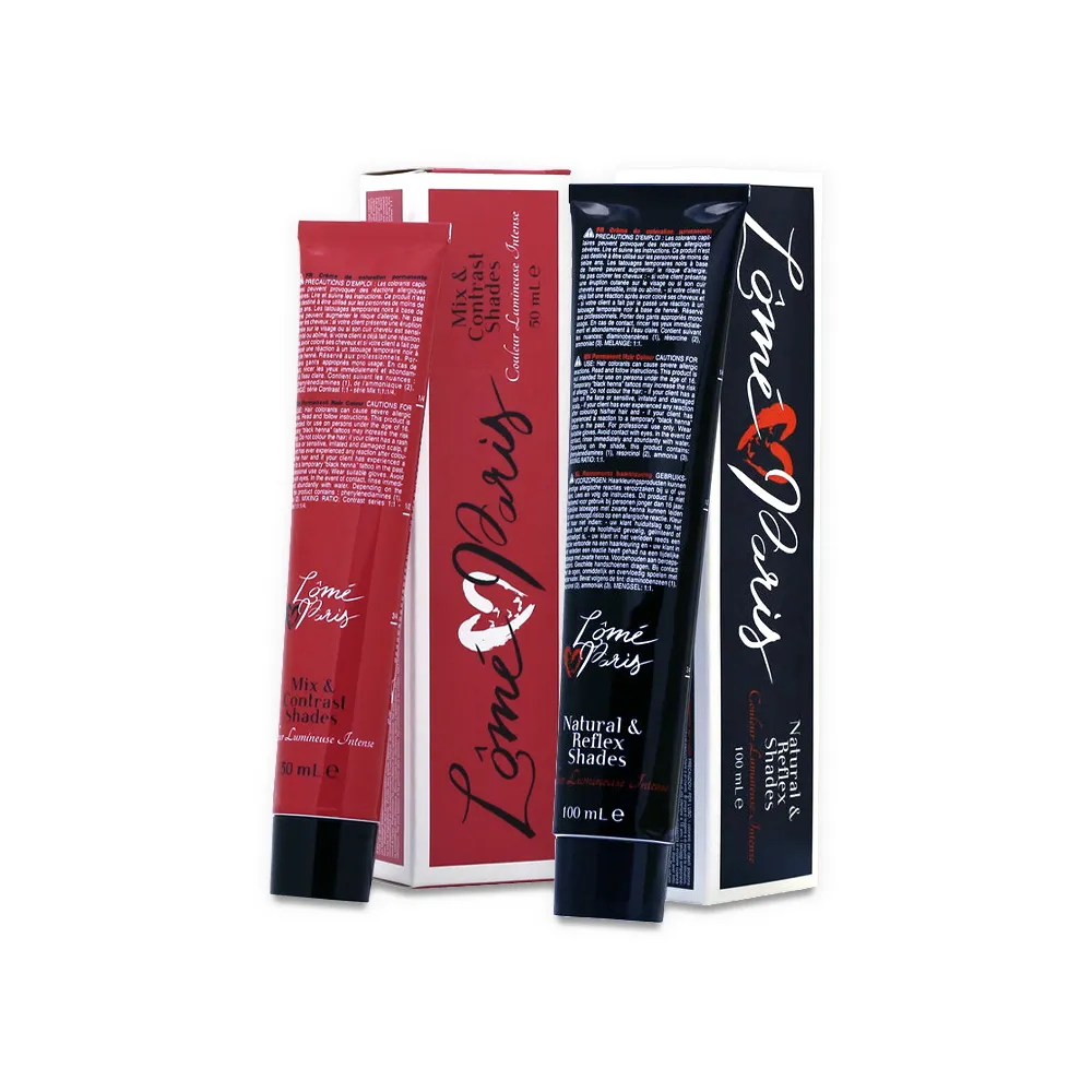 Gamme Lômé Paris Crème De Coloration Permanente