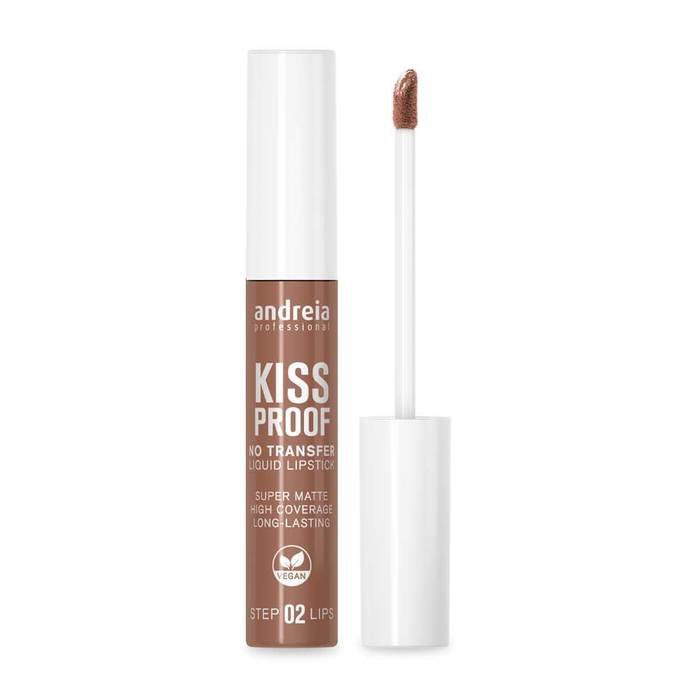 Andreia Professional Vloeibare Lippenstift-Kiss Proof 11 Praliné 8ml